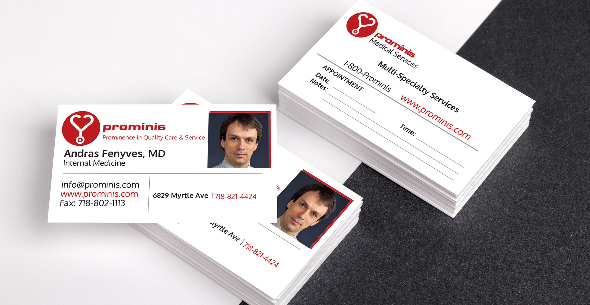Prominis Business Cards